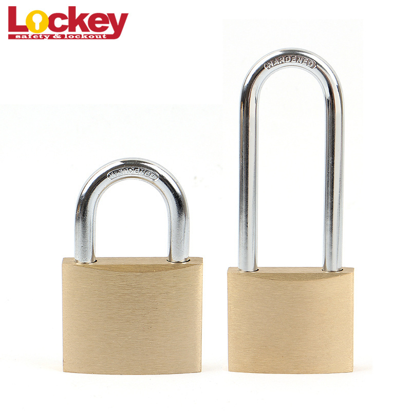 Top Security Custom 30mm 50mm 70mm Steel Shackle Pad lock Brass Padlock