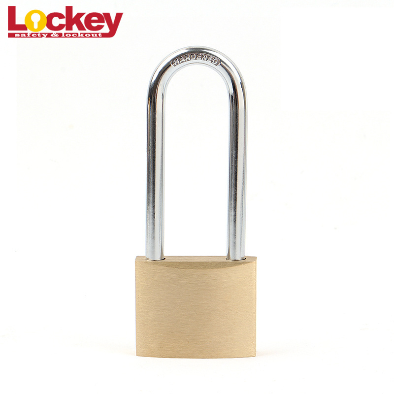 Top Security Custom 30mm 50mm 70mm Steel Shackle Pad lock Brass Padlock