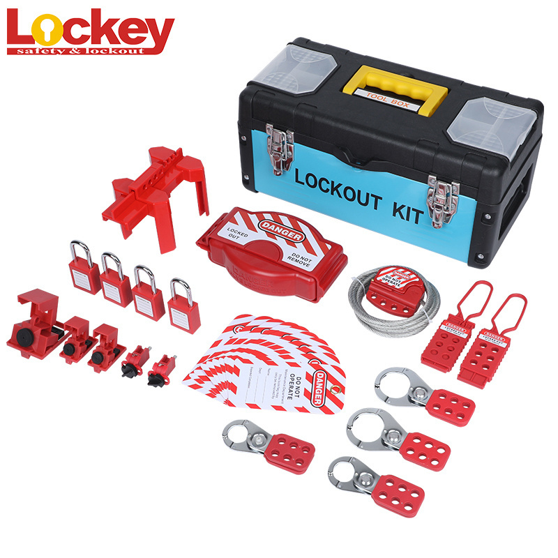 OEM Combination Safety Portable Group Electrical Lockout Kit Loto Tagout Devices