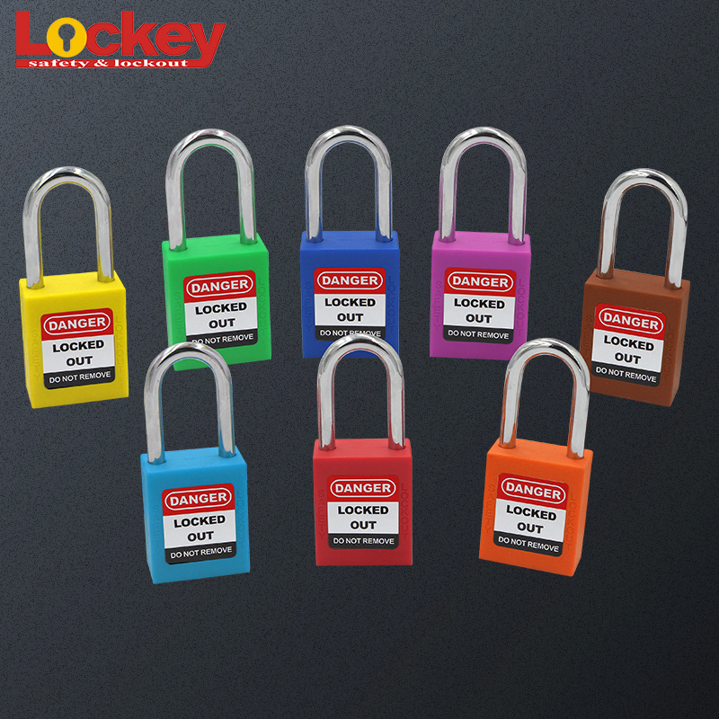 China Safety Padlock Abs Safety Lockout Master Key Lock Manufacturer