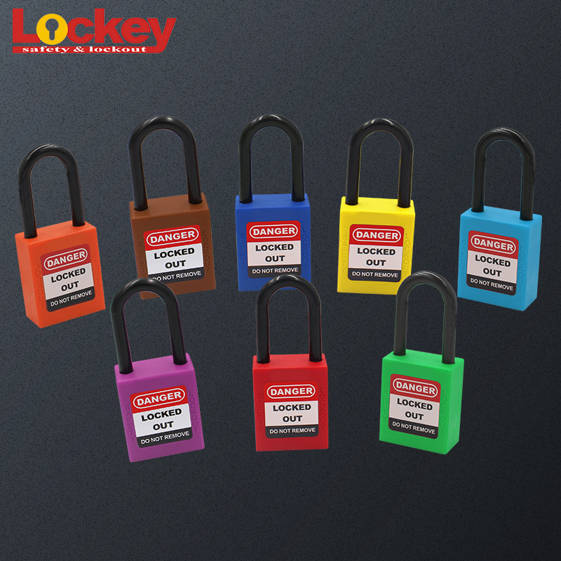 China Safety Padlock Abs Safety Lockout Master Key Lock Manufacturer