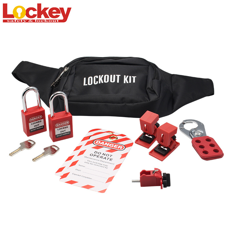 OEM Combination Safety Portable Group Electrical Lockout Kit Loto Tagout Devices