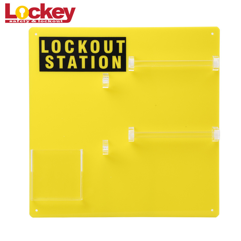 20 Lock Padlock Station Electrician Kits,Combination Loto Lockout Station Boards Kit