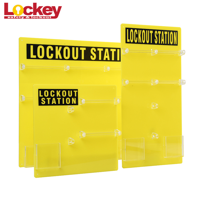 20 Lock Padlock Station Electrician Kits,Combination Loto Lockout Station Boards Kit