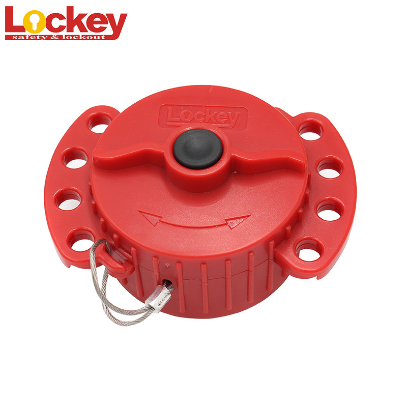 Security Loto Stainless Steel Auto Retractable Cable Lockout Tagout Devices