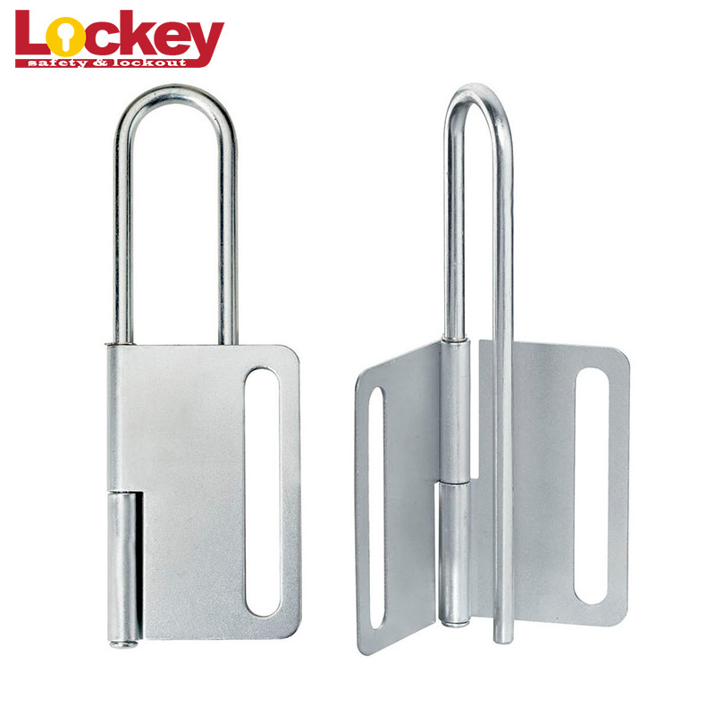 Hardened Steel Butterfly Lock Hasp Lockout Tagout with Multiple Padlocks