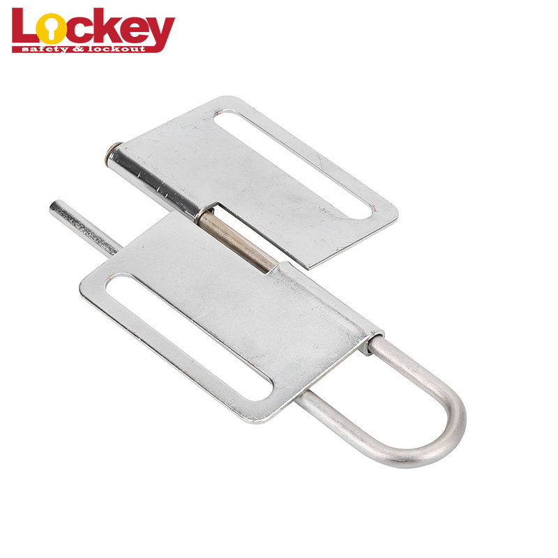 Hardened Steel Butterfly Lock Lockout Heavy Duty Hasp