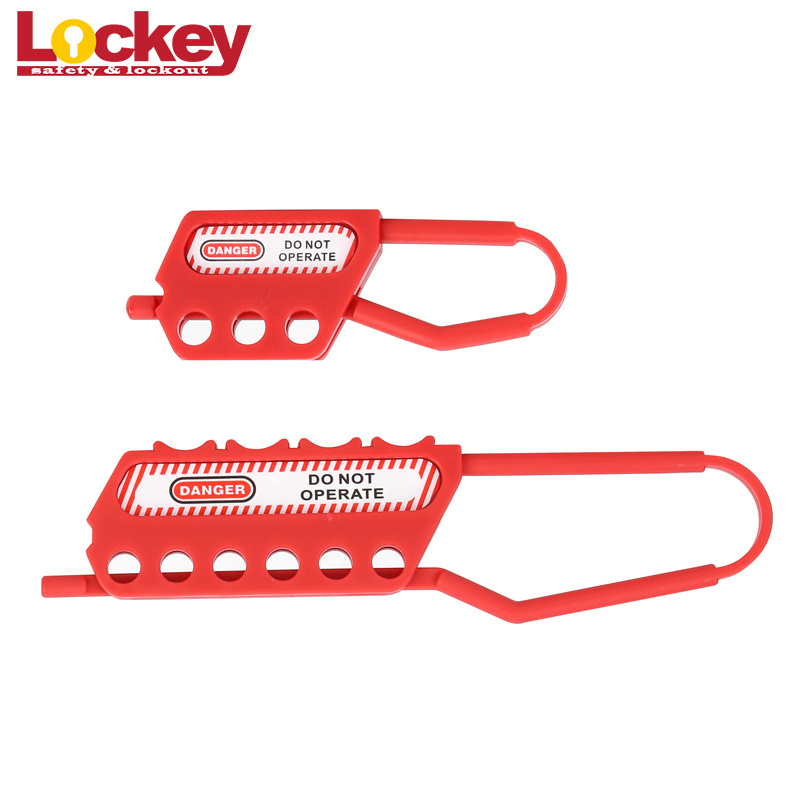 Good Price Lock out Loto Red Safety Lockout Hasp for Padlocks,Best Price Insulated Nylon Lockout Hasps Lock