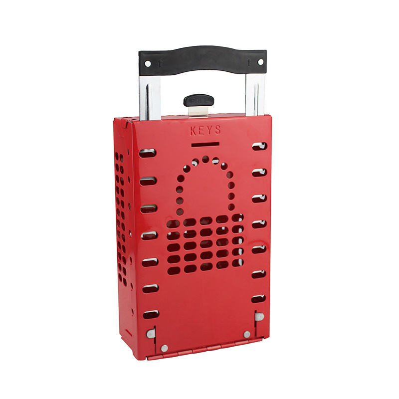 Group Portable Steel Safety Lockout Box Station,Loto Lock Tool Box