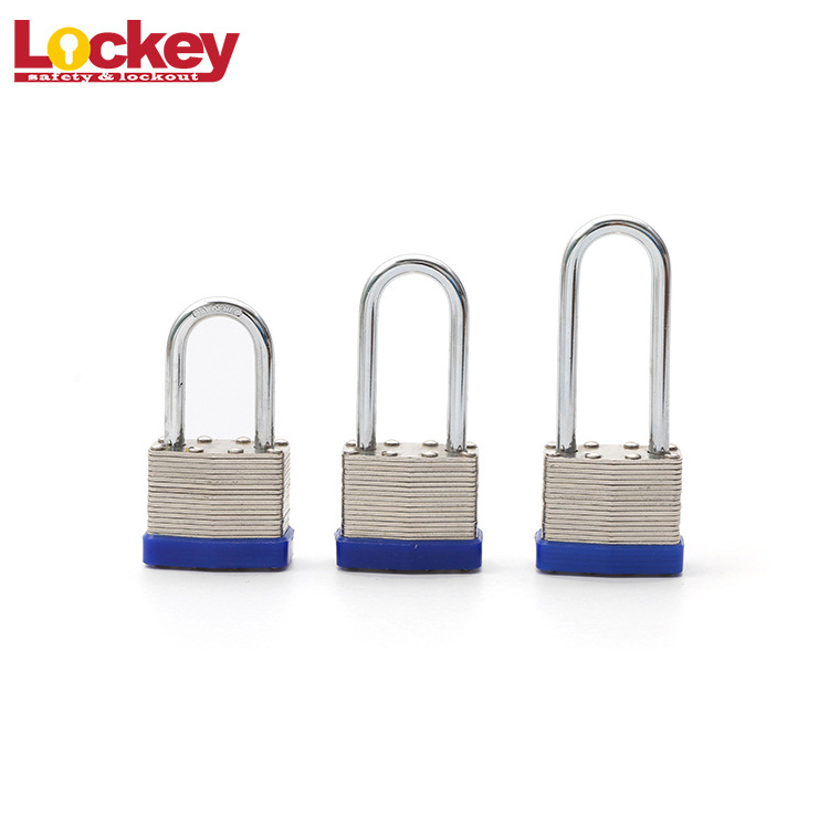 Master Industrial Safety Products Metal Iron Heavy Duty Laminated Steel Lock Loto Waterproof Laminated Padlock