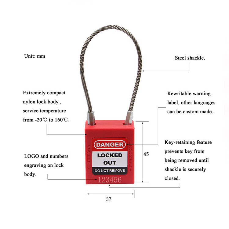 Master wholesale keyed alike mini safety plastic padlock with master key