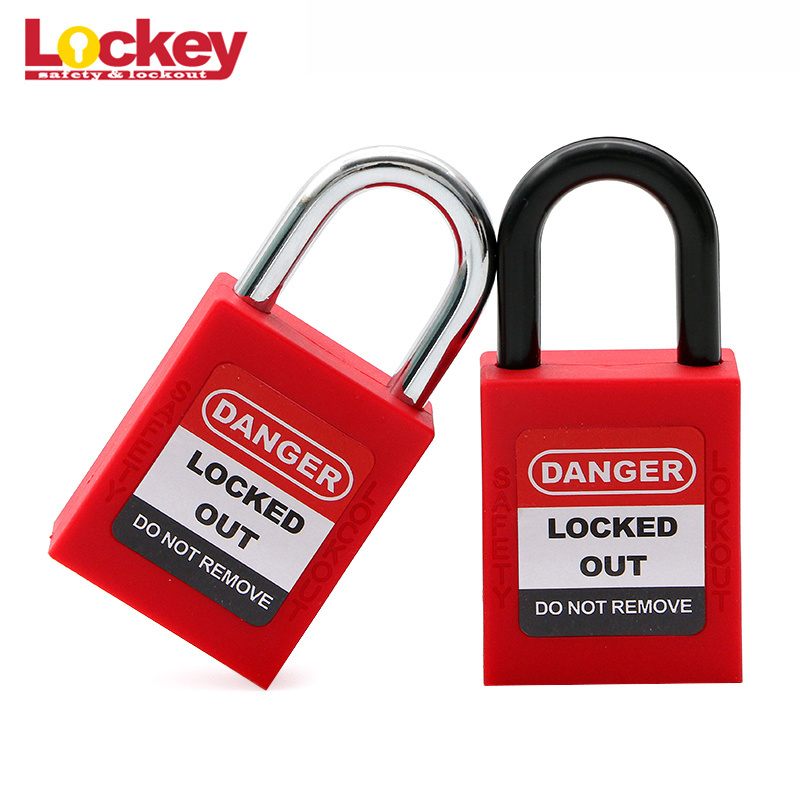 Security 38mm Shackle Pad locks Loto ABS Lockout Tagout Devices Safety Padlock