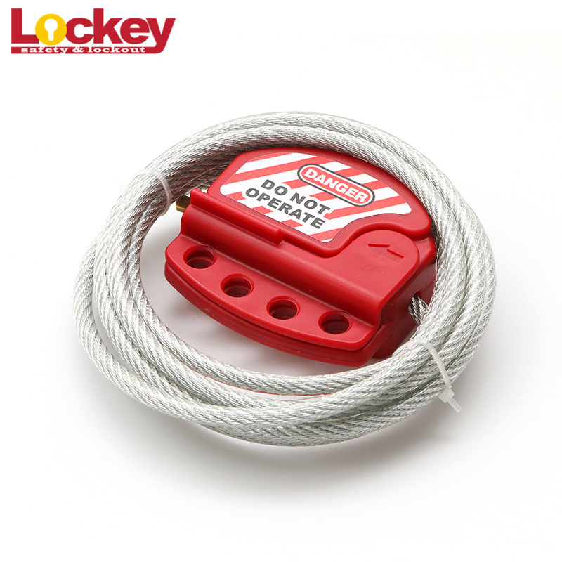 Design Wire Cable Lockout,Loto Adjustable Cable Lockout Abs,Multipurpose 2m Cable Lockout Lock out