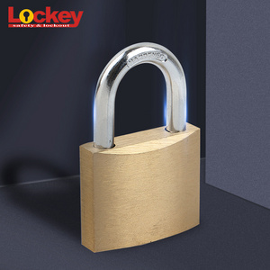 Pad Locks Custom Length 50mm 60mm 70mm Steel Shackle Brass Padlock