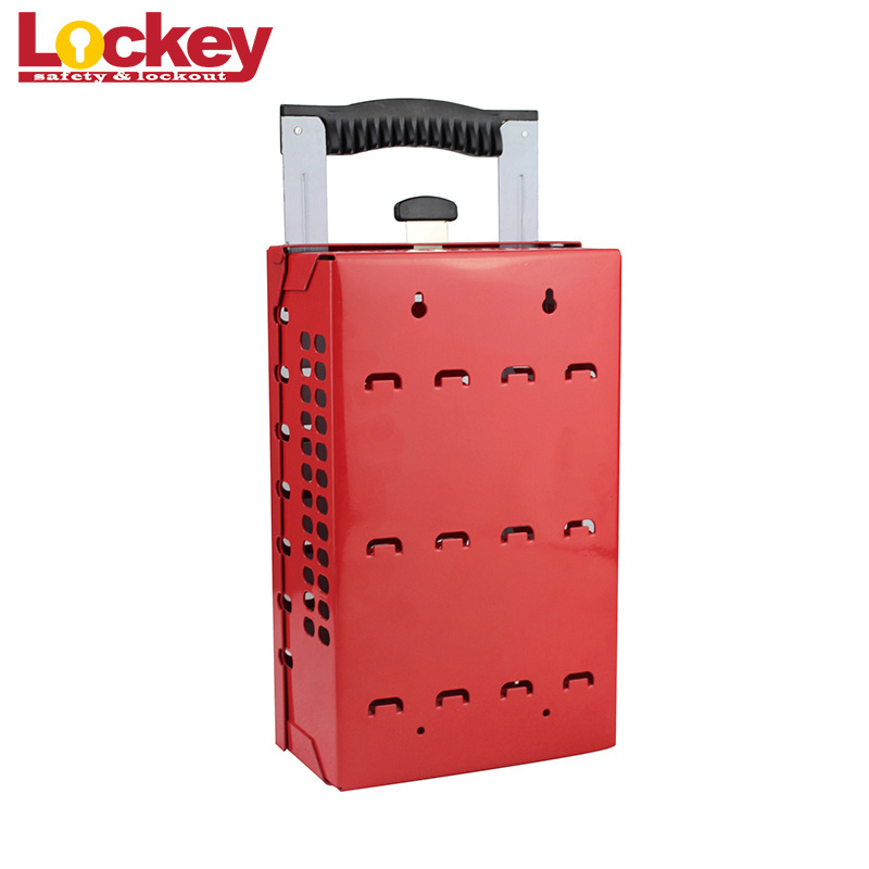 Group Portable Steel Safety Lockout Box Station,Loto Lock Tool Box