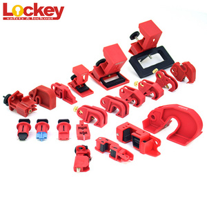 Security Insulated ABS Electrical Mcb Lock out Circuit Breaker Lockout Tagout