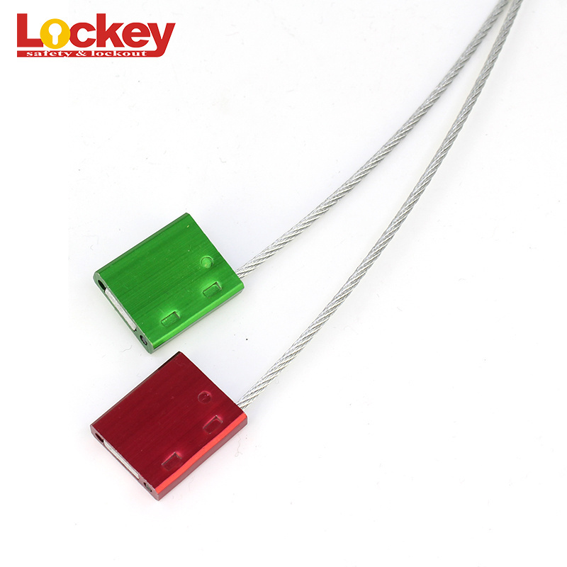 One Time Cable Wire Safety Car Seal Lockout Disposable Padlock