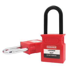 Designed Factory 38mm Shackle Best Safety Padlock Lockout Top Security Padlocks with Master Key