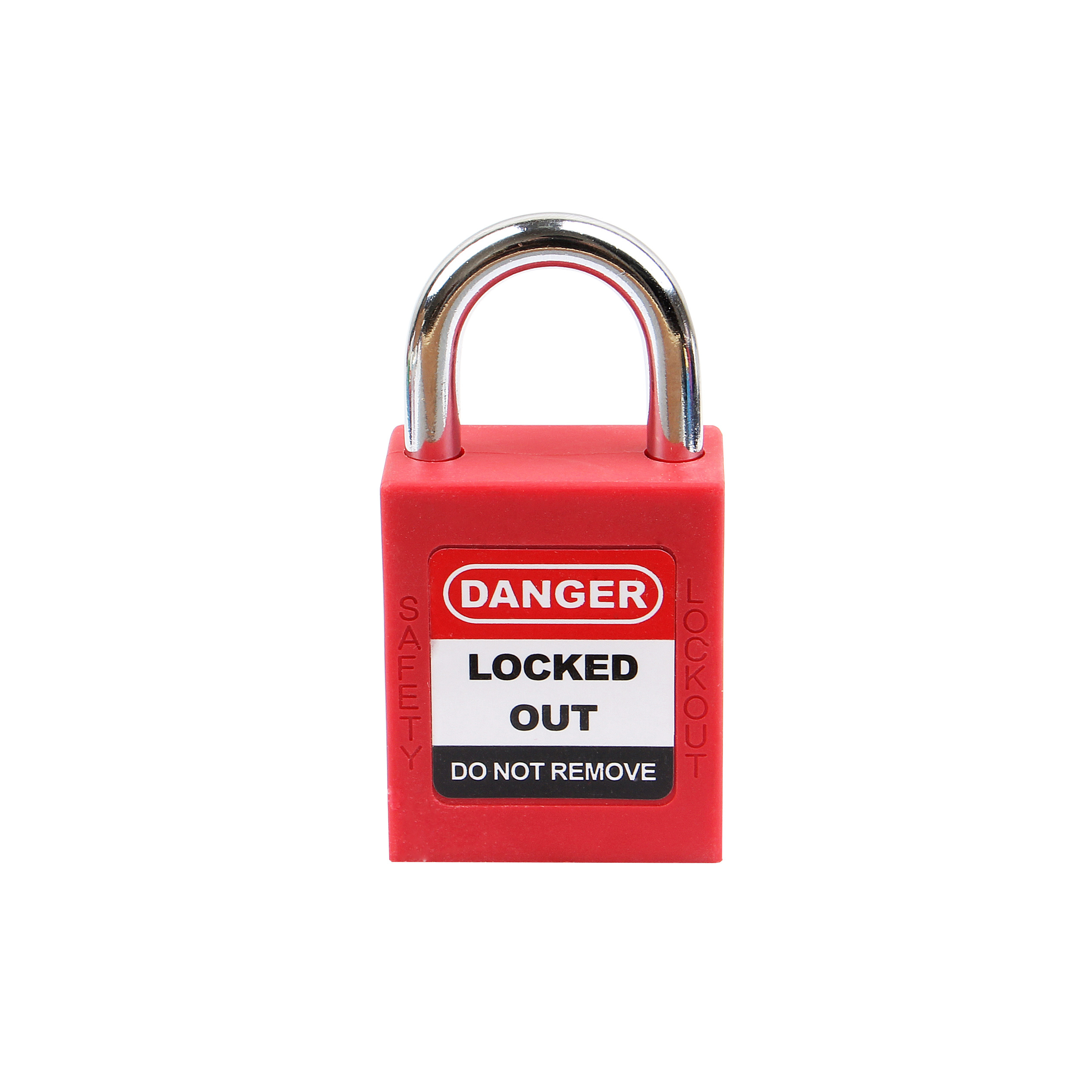 25mm Short Steel Shackle Loto Safety Padlock with Same Key with Different Key