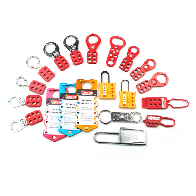 Good Price Lock out Loto Red Safety Lockout Hasp for Padlocks,Best Price Insulated Nylon Lockout Hasps Lock