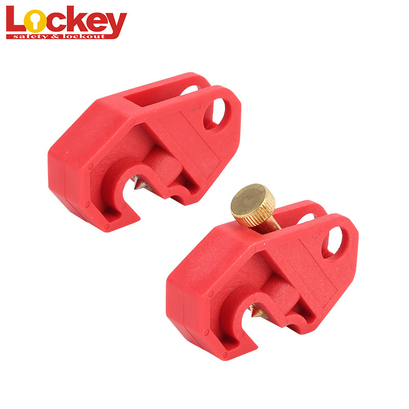 Security Insulated ABS Electrical Mcb Lock out Circuit Breaker Lockout Tagout