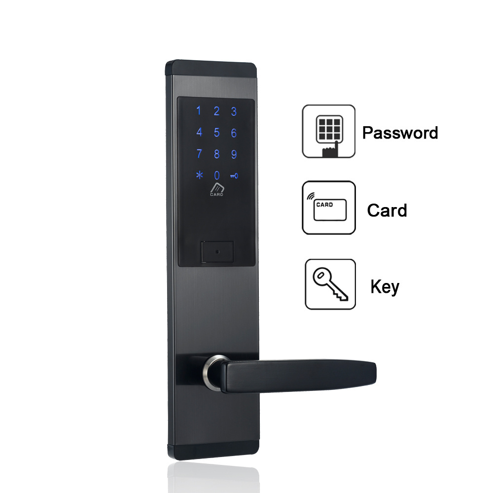 China wifi remote safe gate manufacturer TTlock app smart pin number keypad code combination keyless password digital door lock