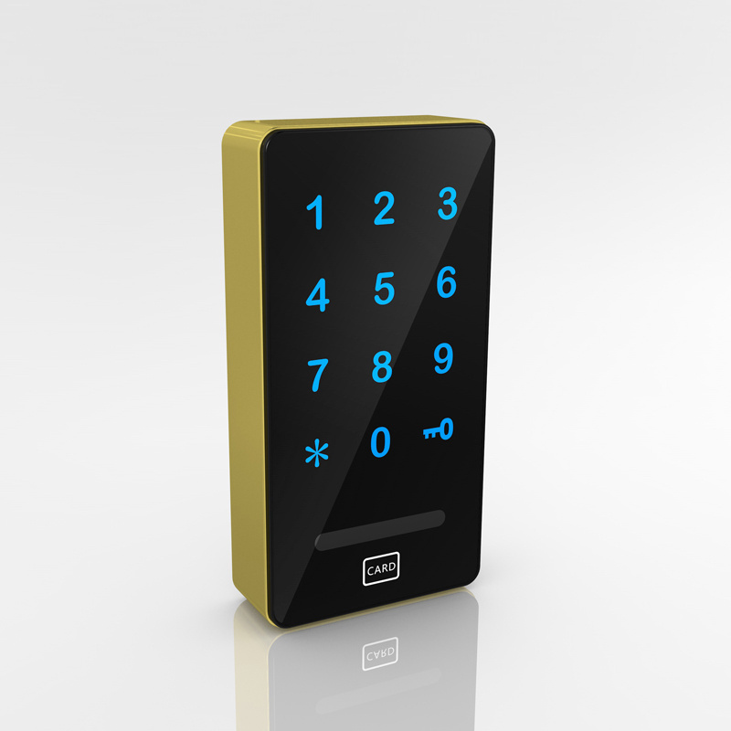 Customized wholesale Home digital lock for cabinet led fingerprint cabinet lock with USB screen cabinet alarm lock