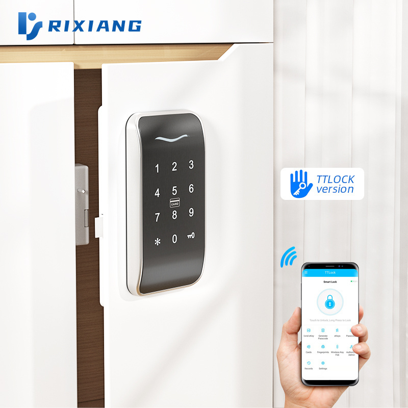 qr code door alarm lock electromagnetic rim cam lock drawer cabinet locks