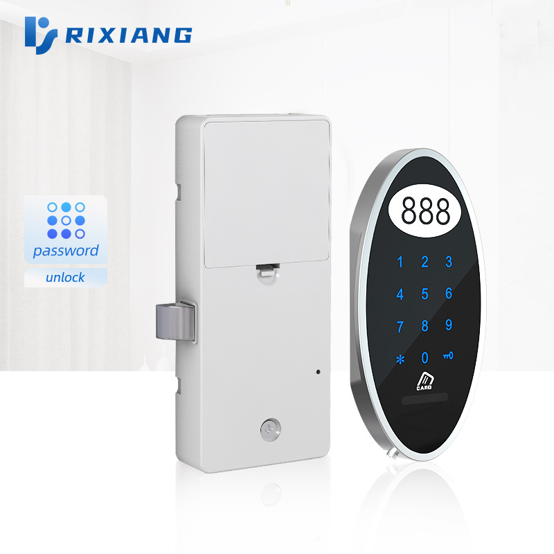 Zinc Alloy material digital magnetic password card lock for cabinet hiddenTorque Zinc Alloy Handle  Panels lock