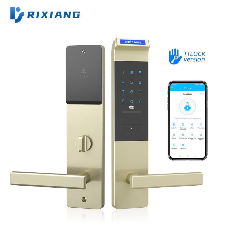 Hot sales Smart TTlock app hotel lock home office new design keypad CODE PASSWORD lock door lock