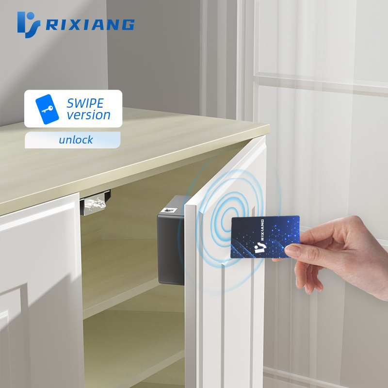 hidden TTlock APP cabinet  lock Temic/13.56mhz M1 Card Cabinet Locks for Spa GYM casa edificio estructura locker Cabinet Lock