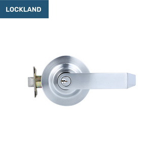 High Security Modern door lock handle for Wooden Storeroom Doors Cylindrical Door Handle Lever Lock