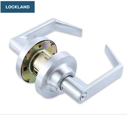 Heavy Duty Commercial Classroom Lever F84 Cylindrical Chassis ADA UL 3Hr Fire ANSI Grade 2 Satin Chrome  door handles and locks