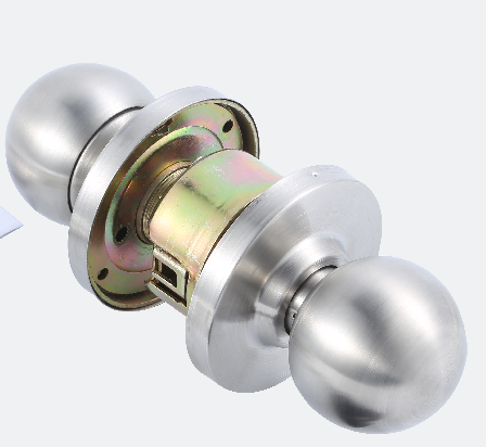 Hot Sale Stainless Steel Entry Privacy Passage Cylindrical Round Knob Door Lock with 2 common keys