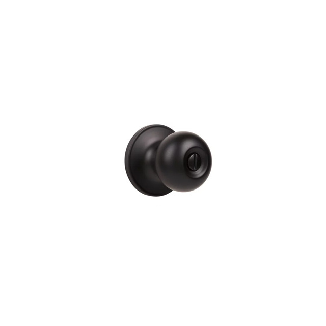 Wholesale Price Stainless Steel 201 Matte black Ball Lock Keyed Entrance Wooden Entrance Door Knob Lock Set