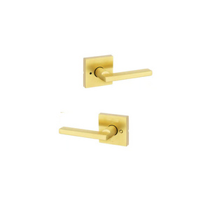 Most Popular Economical Half-Dummy Door Leve for pantry doors antique brass lever door handle