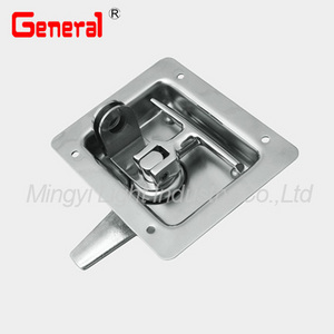 non-locking or padlockable truck door latch tool box lock