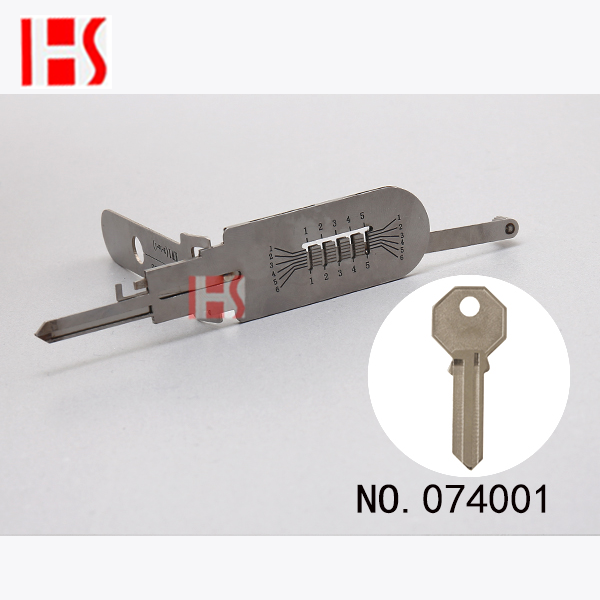 Lishi 2 in 1 super tools Right Lock pick side kw1 for USA