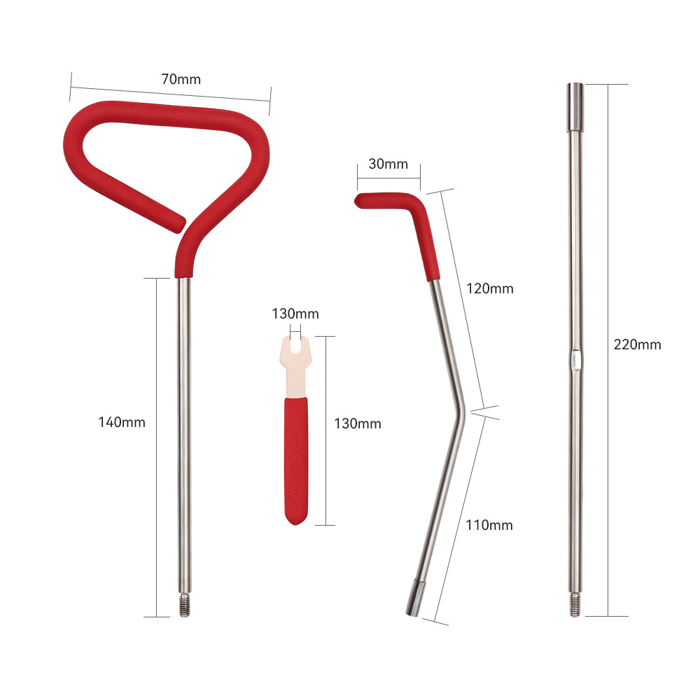 High Quality Car Lockout Kit Professional Lock Pick Set With Air Wedge Roadside Emergency Kit Maintenance Kits