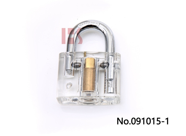 Free Shipping HuaShi locksmith supplies Practice Padlocks  Credit Card Lock Picking Kit