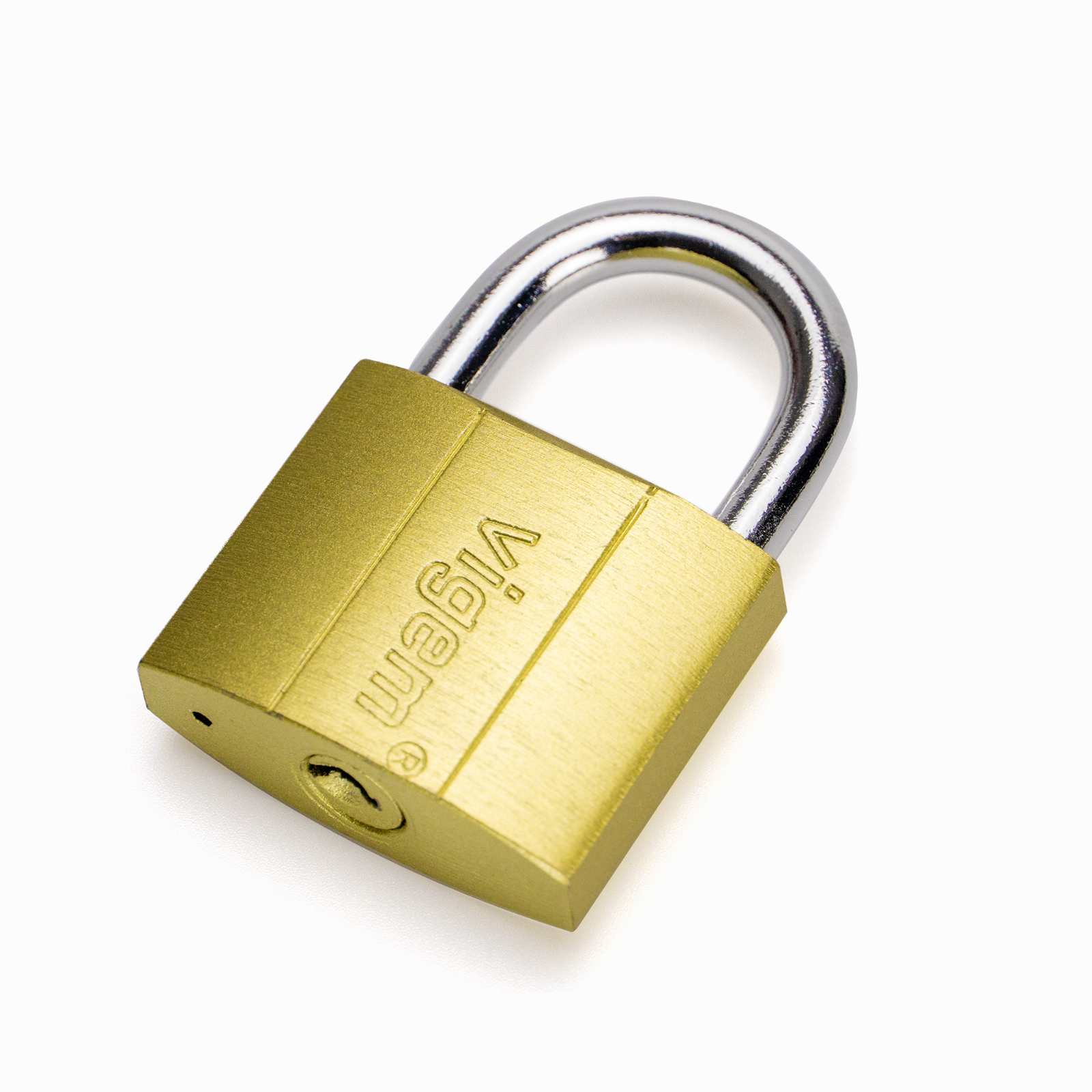 50mm copper style painting lock gold color  painting iron padlock cheap padlock popular locks