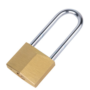 SUOLIAN Hot selling cheap padlock copper brass lock short and long shackle  heavy duty padlocks