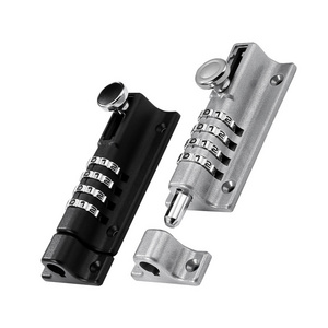 High Quality Wholesale  4 Digits Zinc Alloy Combination Latch Metal Sliding Barrel Bolt gate Lock