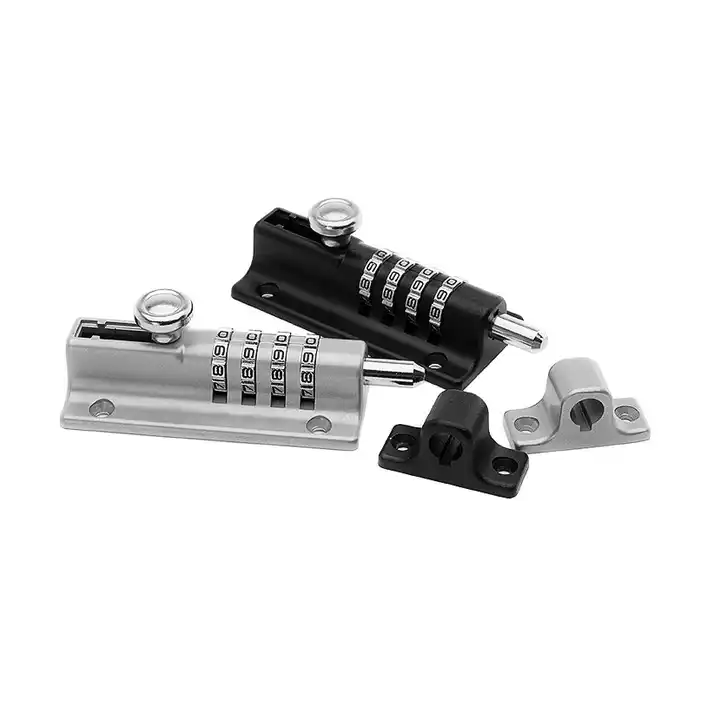 High Quality Wholesale  4 Digits Zinc Alloy Combination Latch Metal Sliding Barrel Bolt gate Lock