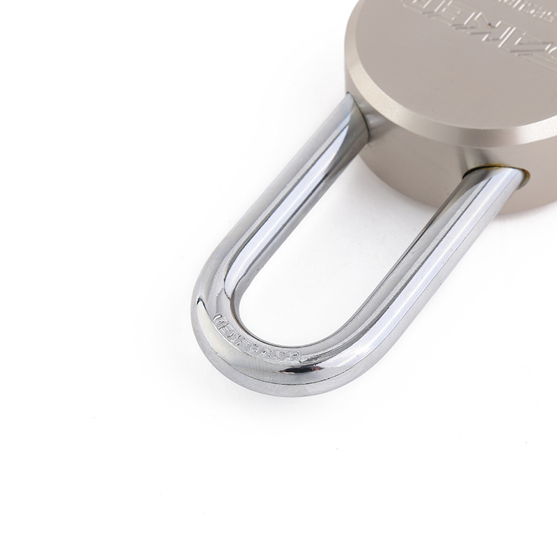 Factory Sale High Quality Home Security American Locks Anti-rust Long Shackle Round Steel Padlock