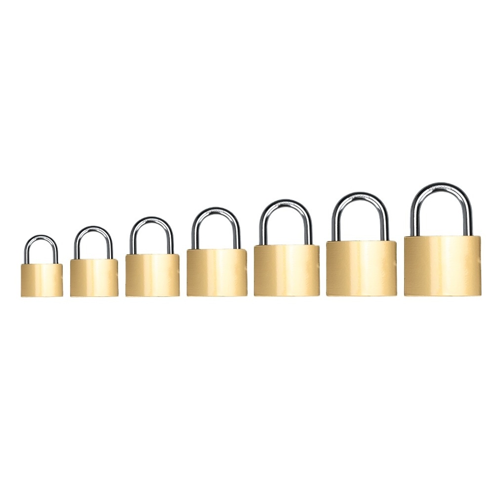 High Quality Cheap Bulk Lock 32-75mm Multi-Specification Copper Painting Padlock