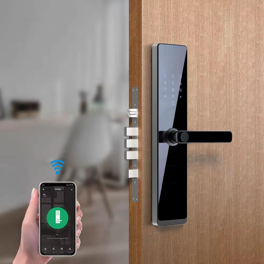 Security System Ttlock Smart locks Keyless Entry Cerradura Inteligente Fingerprint Front Door Lock Smart Door Lock