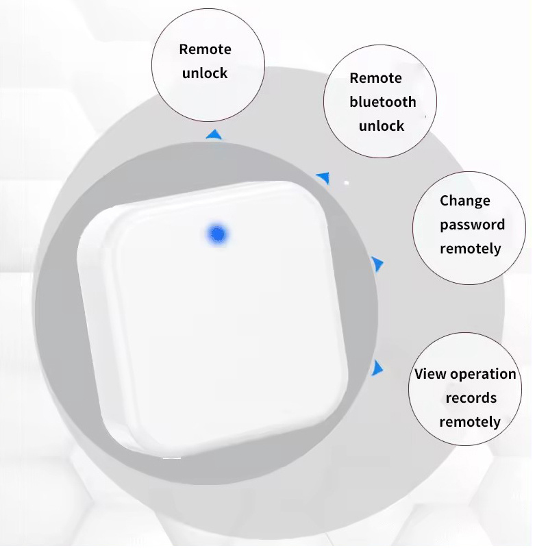 TTlock Smart Locks Gateway G2 Wifi 2.4G Pair The Gateway With BLE And WiFi For Remote Control Smart Door Lock