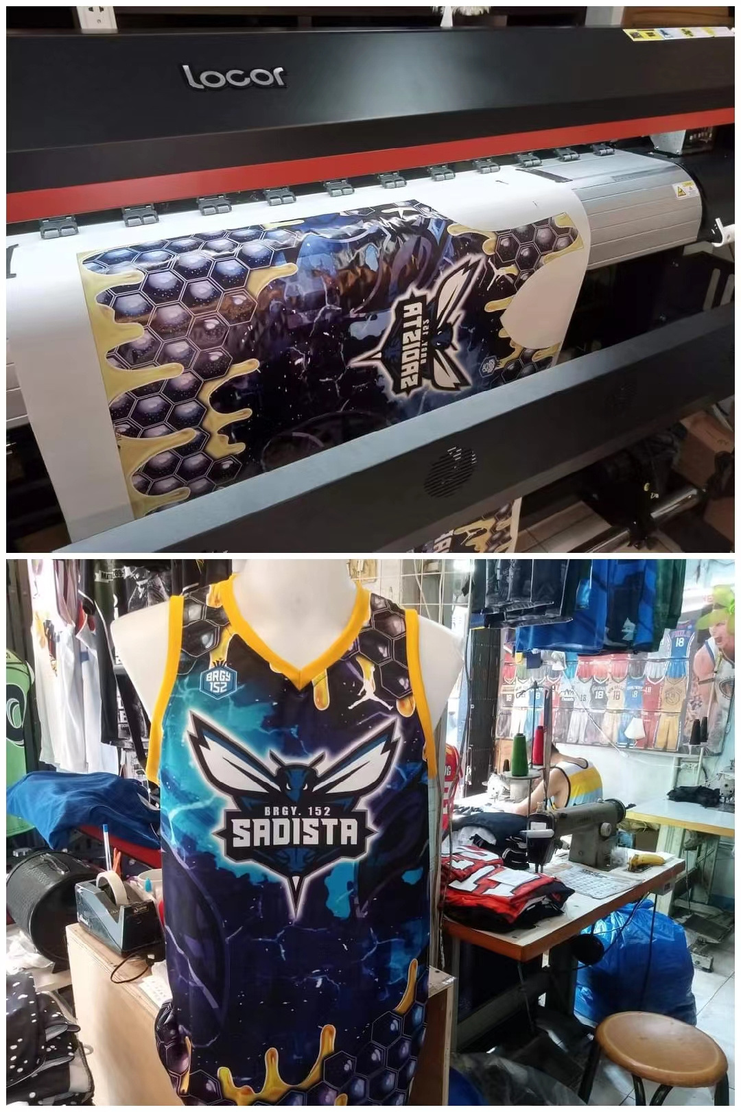 Wide format Fabric Sublimation Printing Machine with i3200 XP600 Printheads Digital Sportswear Jersey Polyester Textile Printer