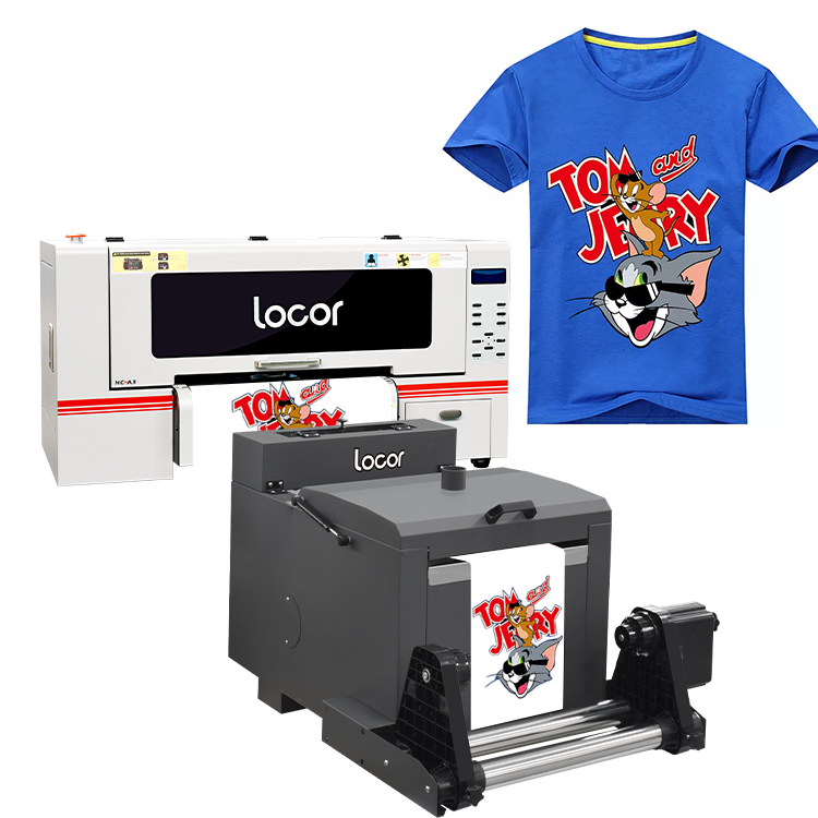 LOCOR large format 24 inch dtf printer Desktop Digital T shirt  Textile Printer Machine DTG Printer